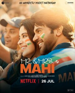 Mr. & Mrs. Mahi (2024) Hindi NetFlix WEB-DL H264 AAC 1080p 720p 480p ESub